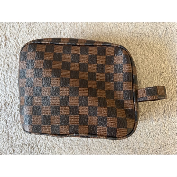 Bags Checker Toiletry Bag Poshmark